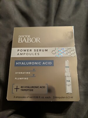 Doctor Babor Power Serum Ampoules-Hyaluronic Acid, Ceramide- 3x .06oz