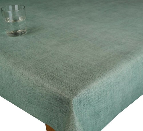 Wipe Clean Tablecloth Cover Oilcloth Vinyl Wipeable 200 cm x 140 cm Rectangle