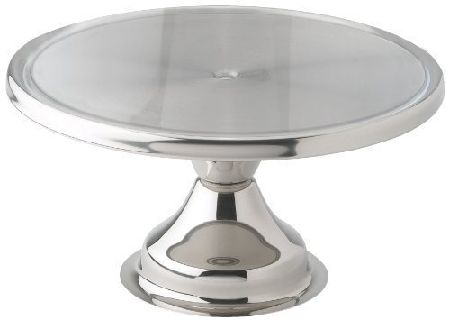 Winco CKS-13 Stainless Steel Round Cake Stand, 13-Inch (Pack of 2) - Picture 1 of 1