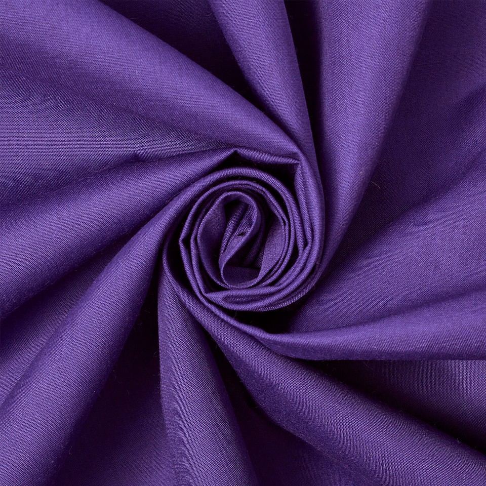 Broadcloth Fabric 45" Wide - Cotton Polyester Blend - 10 Yard Bolt (Choose From 42 Colors)