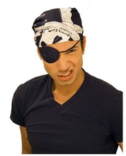 Pirate Eye Patch  Earring Set - Costume Accessories - One Size