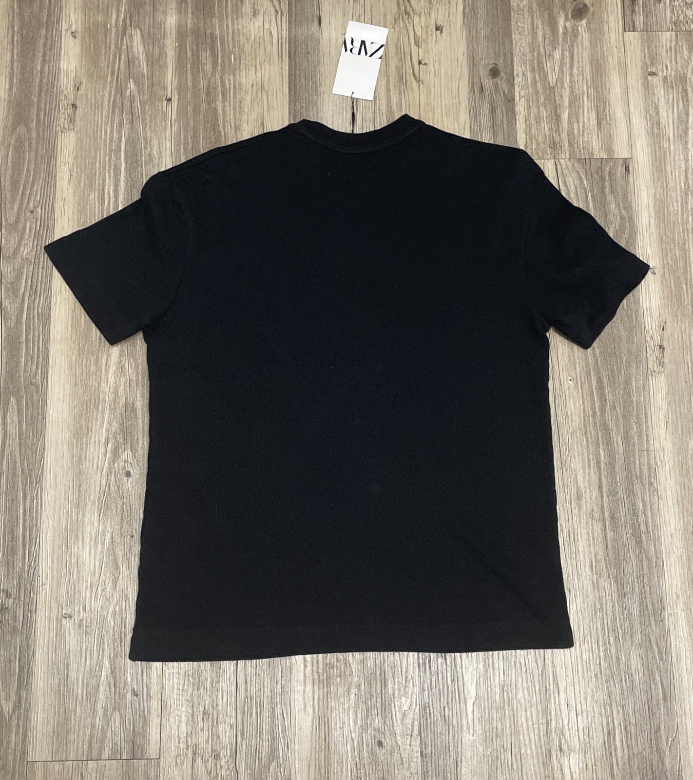 ZARA  ABSTRACT PRINTED KNIT TSHIRT MEN SIZE S image 3