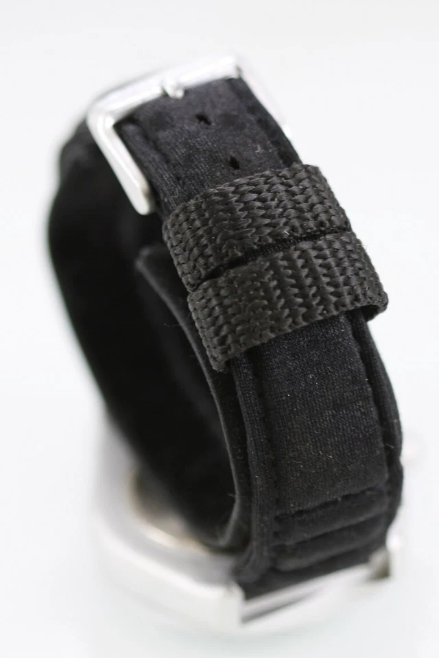 Champion Uomo Orologio Argento Alluminio Acciaio Inox 50m Data Nylon Nero Quarzo - Immagine 3 di 4