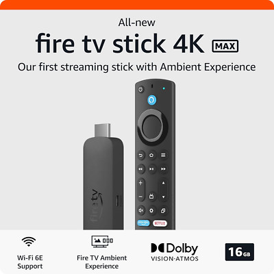  ''Upgrade Your Viewing Experience: All-New Fire TV Stick 4K Max Streaming Device