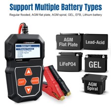 12V Car Battery Load Tester 100-2000 CCA Alternator Charging Cranking Analyzer