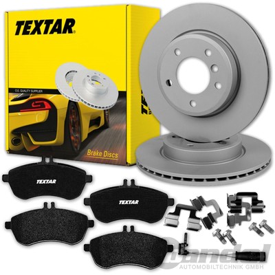 Kit Completo De Frenos TEXTAR Para Mercedes Clase E W212/S212 - Discos Y Pastillas Delanteras Y Traseras