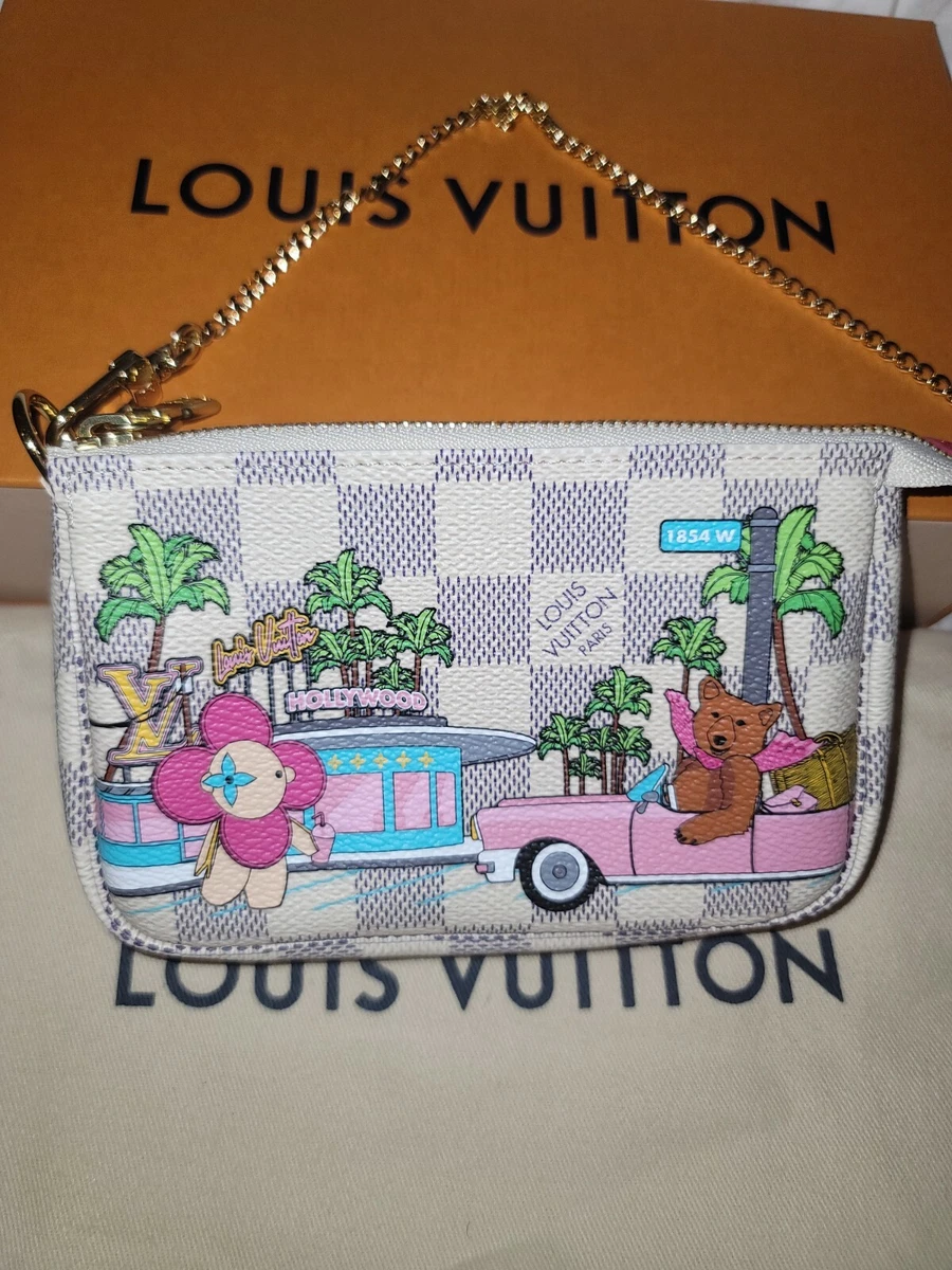 MINI POCHETTE LOUIS VUITTON HOLIDAYS LIMITED EDITION DAMIER AZUR