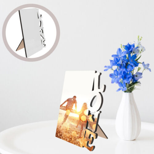 Sublimation Picture Frame with Stand for DIY Personalization - Picture 1 of 12