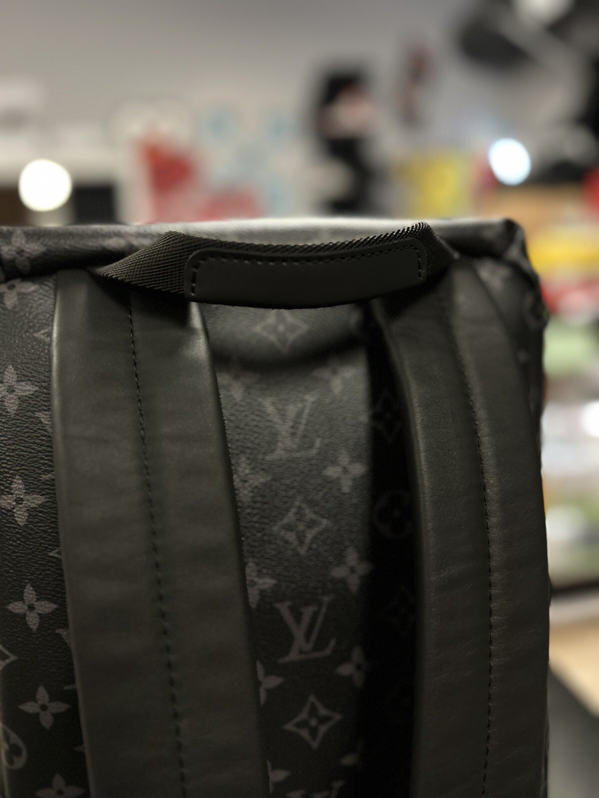 Louis Vuitton Monogram Eclipse Backpack 100% Auth… - image 12