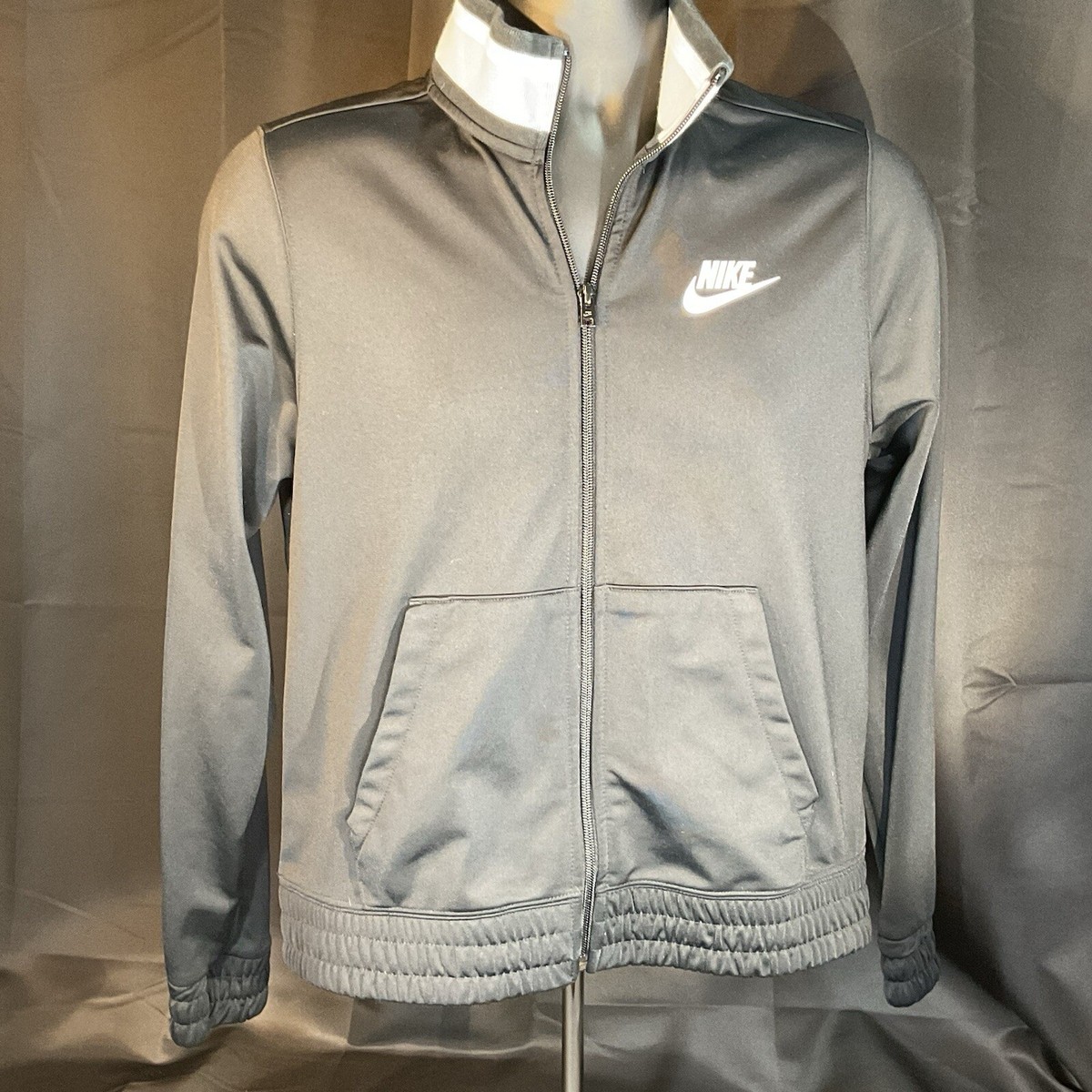 women's nike sportswear heritage polyknit jacket