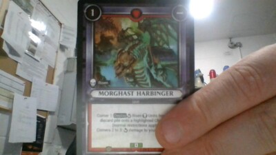 Warhammer Age Of Sigmar Champions Savagery TCG UNCLAIMED: Morghast Harbinger