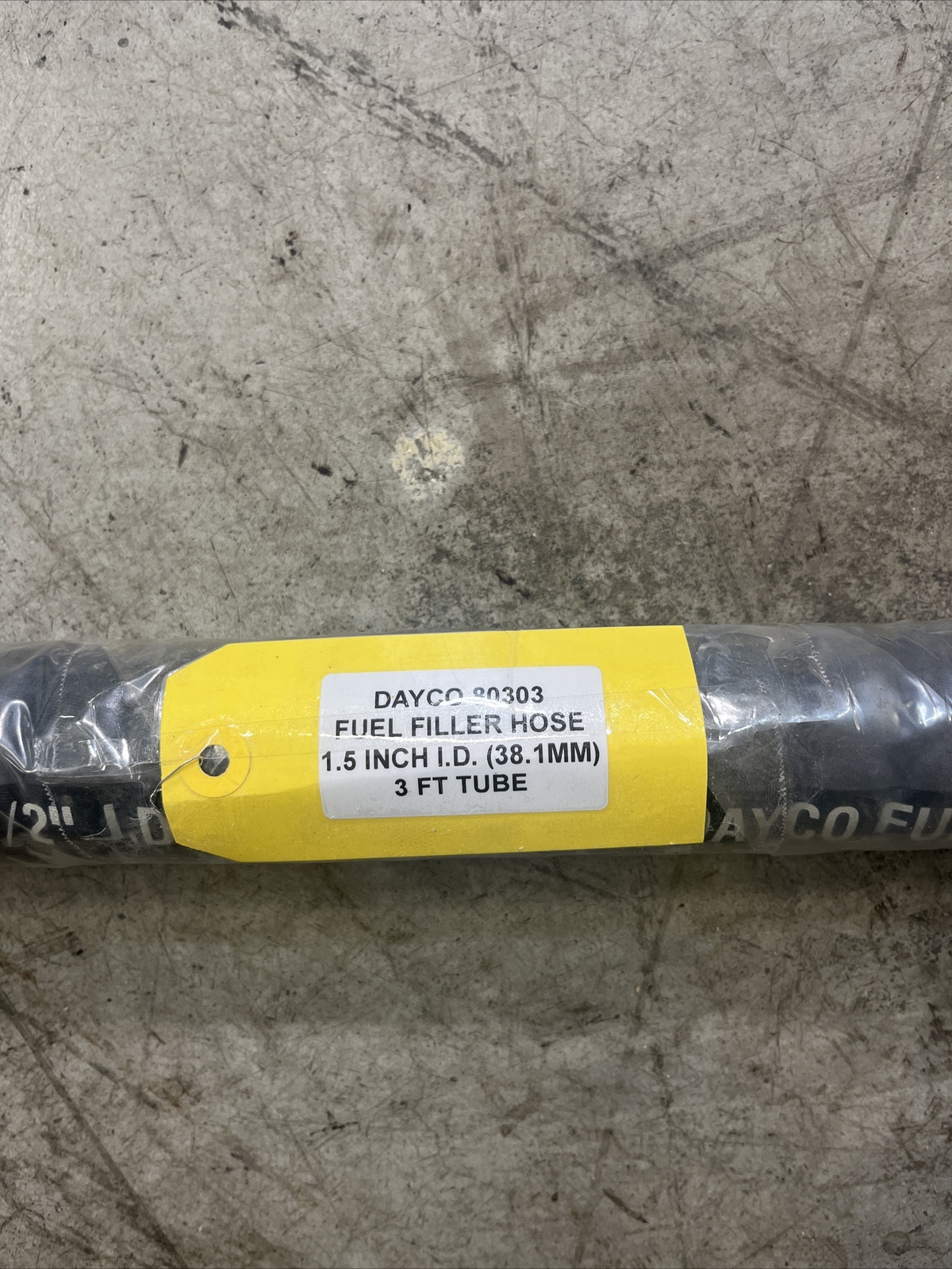 Fuel Filler Hose Dayco 80303 3 FT 1.5 inch 38.1 Mm tube r97 eBay