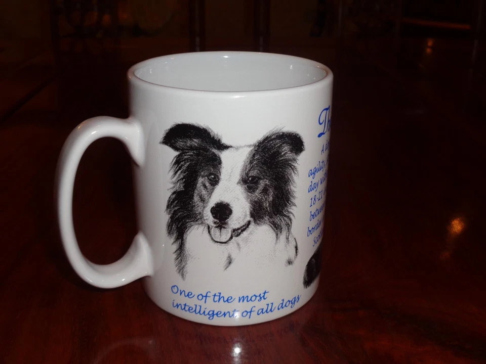 Norfolk China Ceramic Mug THE BORDER COLLIE - Image 3 of 4