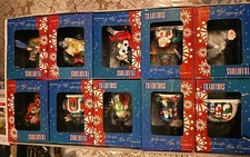 Vintage Christmas Traditions Collectable Gift Ornaments In Boxes Lot Of 10* Read