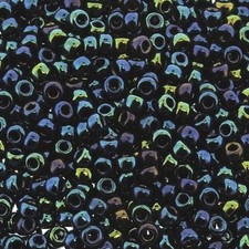 Miyuki Round Seed Beads Size 8/0 Metallic Dark Blue Iris 22GM-Tube 8-452