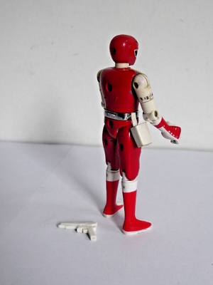 RARE FIGURINE BIOMAN 3 Liveman Vintage 1988 Rouge Sentai (no bandai,x-or,rangers EUR 20,50 - FR
