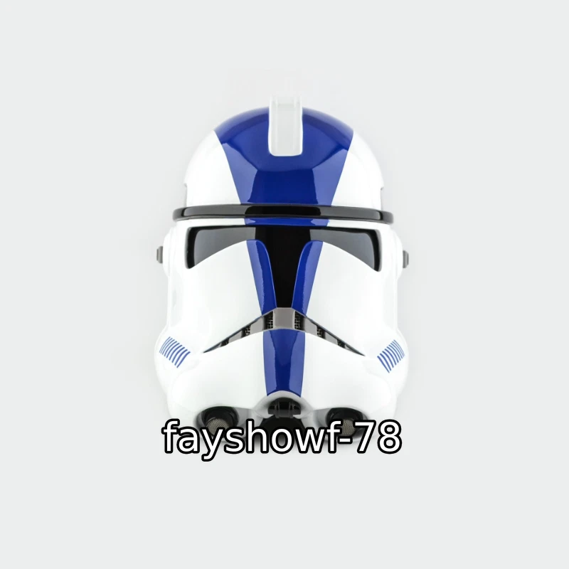 Casco Cosplay Star Wars The Mandalorian Clone Troopers 1:1 Máscara Facial Completa Regalo Foto 4 de 4