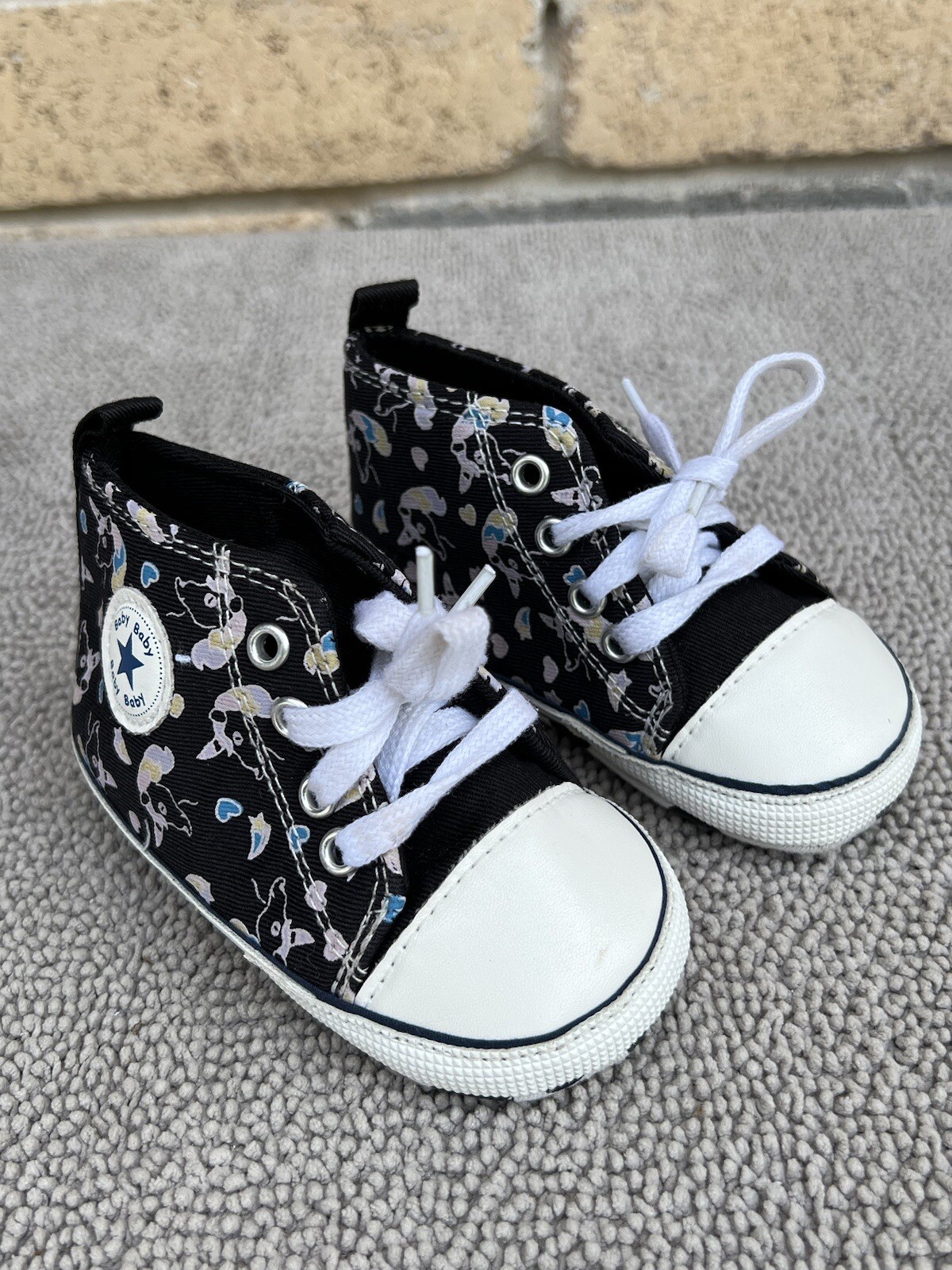 Size 3 First Walker Boys Girls Crib Multicolor Toddler