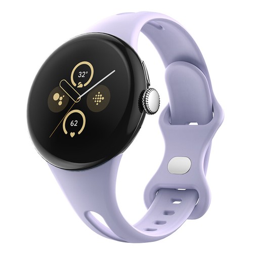 Correa de repuesto para Google Pixel Watch 1 2 correa delgada de silicona correa de reloj deportivo - Imagen 4 de 47