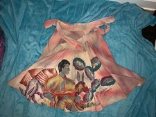 1950s Vintage Mexican Circle Skirt