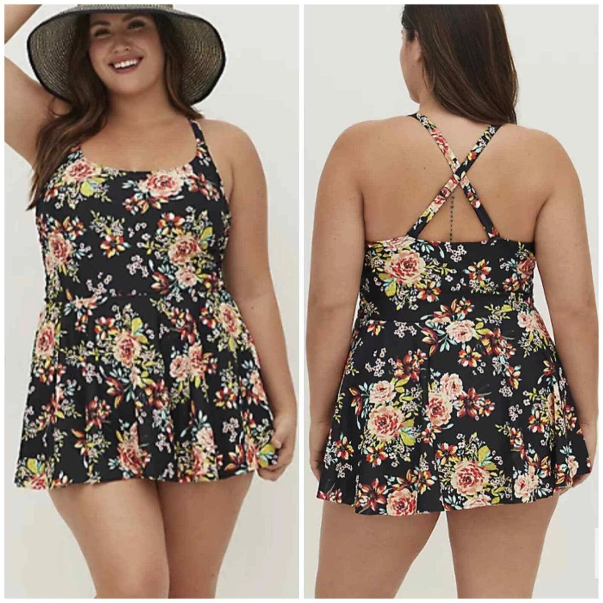 Torrid shop swim shorts