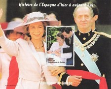 HISTORY OF SPAIN DUKE AND DUCHESS OF LUGO 1998 MNH STAMP SHEETLET