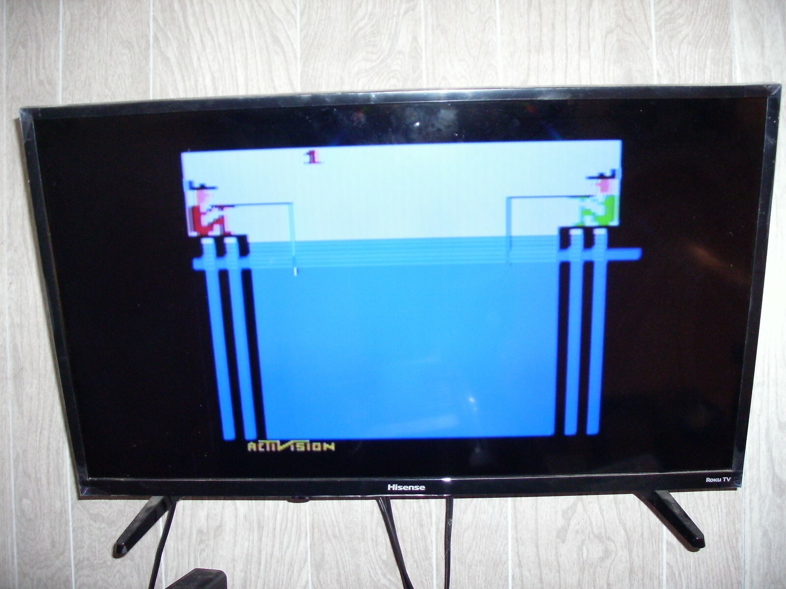ATARI 2600 FISHING DERBY GAME!! OLD SCHOOL!! IT DOES WORK!! GAME ONLY!!
