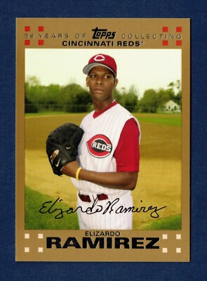 2007 Topps ''Gold'' Elizardo Ramirez #554 Cincinnati Reds NM/MT /2007