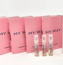 Giorgio Armani My Way Eau De Parfum Spray Pack Of 12 Samples 1.2 ml  NEW