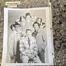 Howard Cosell Autographed Original Vintage Football Photo