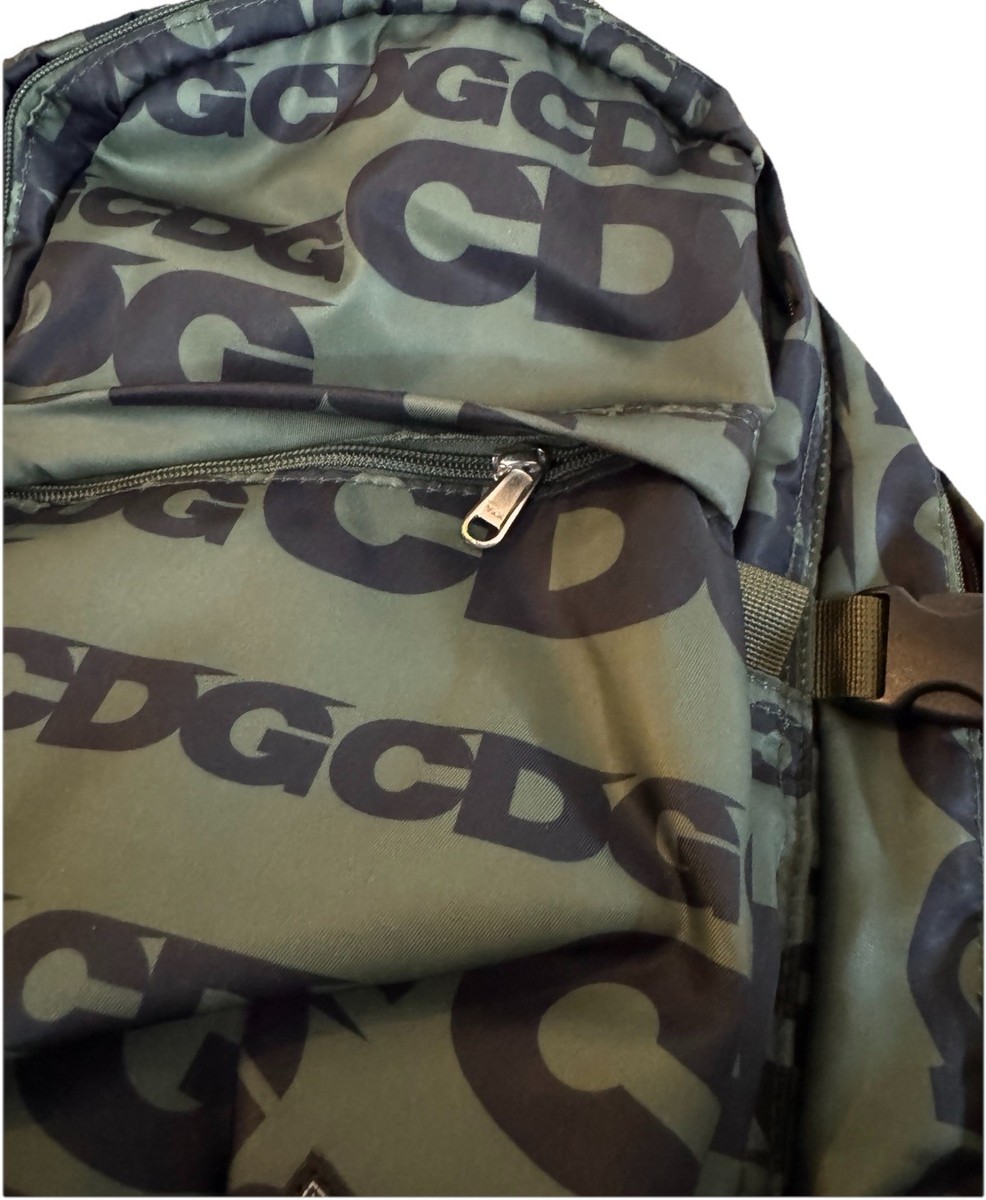 Head Porter X Comme des Garçons CDG Backpack Tonal Logo Print