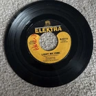 The Doors-Light My Fire/Crystal Ship-1st Press-45 rpm-rock-vinyl-record-Elektra