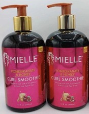 2 PK  Mielle Curl Smoothie ~Pomegranate & Honey 12 FL OZ EA NEW FAST SHIPPING