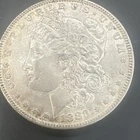 1883 Morgan Silver Dollar $1 Circulated 0.9 Fineness Silver