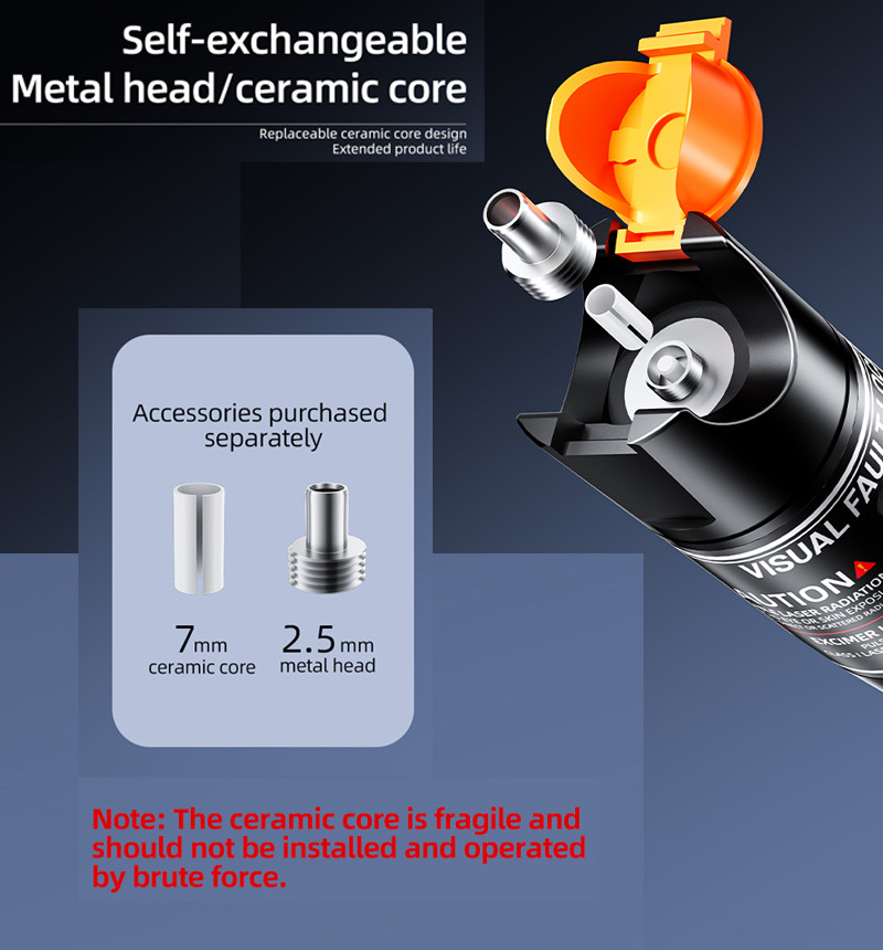 10mW Fibre Optical Visual Fault Locator 10km VFL Test Pen Laser Fault Testing