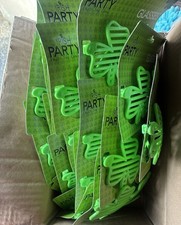 Schachtel Irish Party Kunststoff Gläser St Patrick’s Day Neuheit Irland Kleeblatt