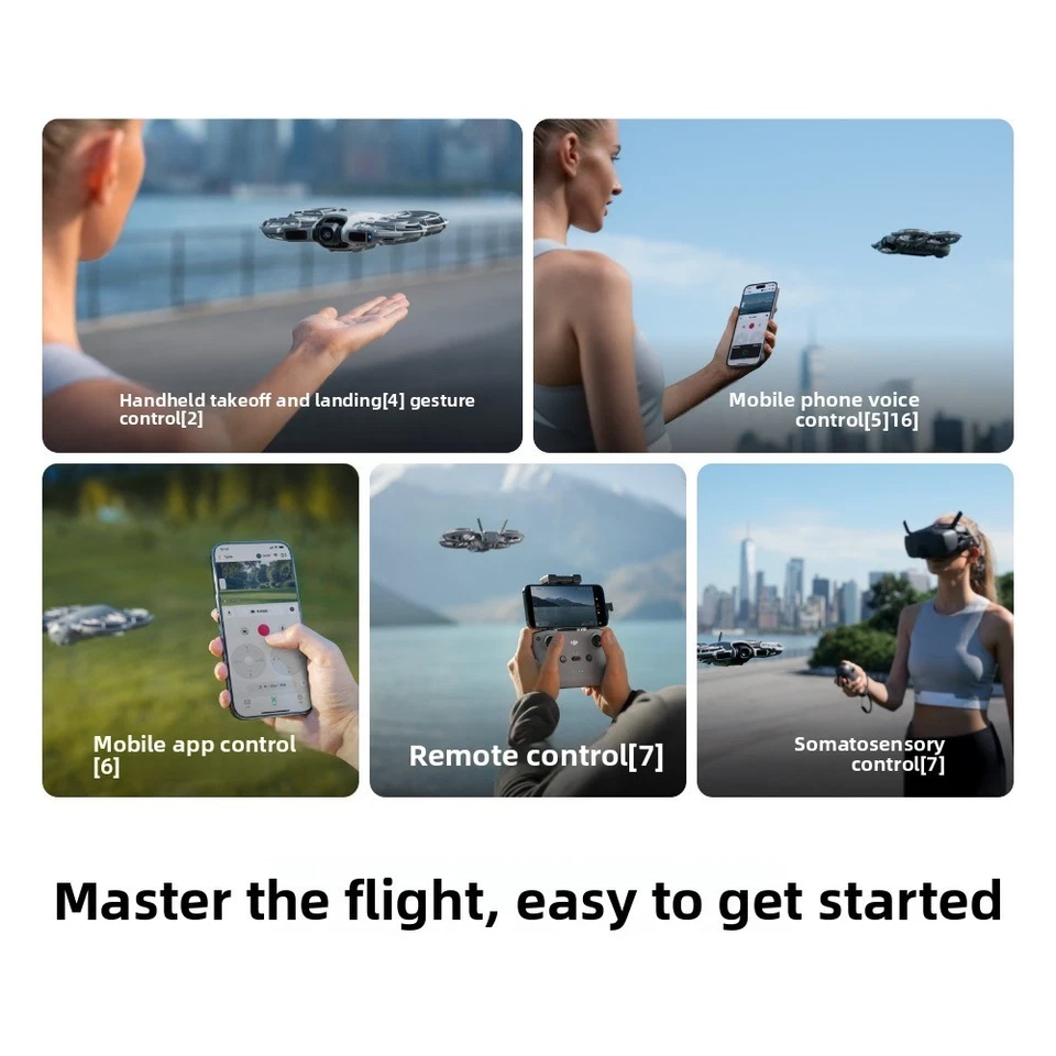 Drone DJI Neo 2 4K con seguimiento inteligente para principiantes fotografía aérea fácil Foto 2 de 4