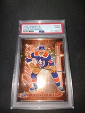 2024-25 Upper Deck Series 1 Connor McDavid Orange Dazzlers PSA 9