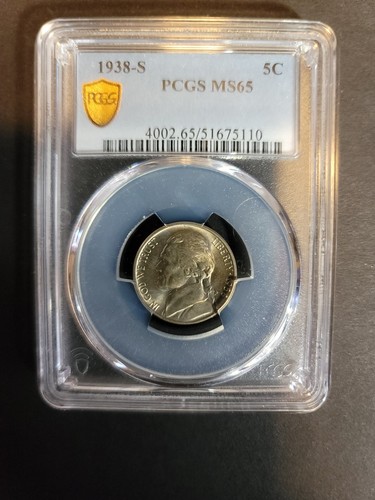 1938-S PCGS Jefferson Nickel MS65