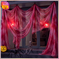 Halloween Deko Stoff 1,15X6M Gruseliges Tuch FüR Dekorationen Party