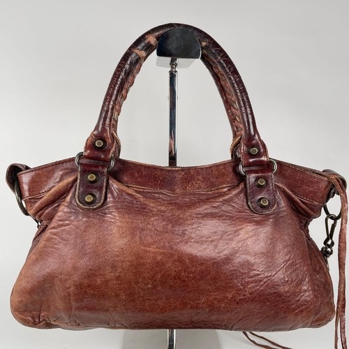 Balenciaga The First Handtasche 2way Schultertasche Handtasche braun Leder - Bild 2 von 18