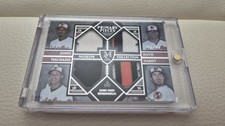 Topps Museum Collection- Orioles Quad Relic-Game Used- Machado Jones Davis Hardy
