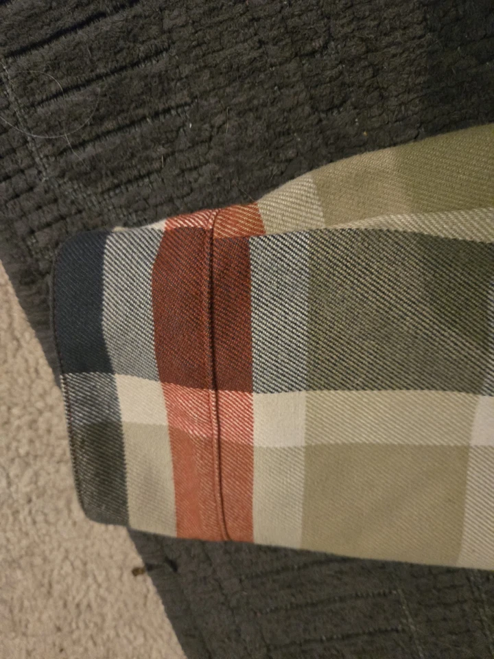 Burton XL Dryride Hooded Snowboard Jacket Plaid Flannel Insulated Mens Ski EUC - Image 3 of 4