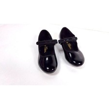 Dance Class Patent Leather Mary Jane Tap Shoes Little Girl Size 12