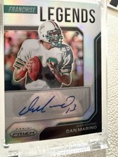 Dan Marino 2021 Panini Prizm #FLS-DM Franchise Legends Auto Silver /99