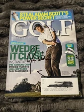 Nick Watney Signed Golf Magazine PGA Tour Star Masters US Open 1
