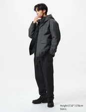 Uniqlo Heattech Warm Lined Pants Black Medium