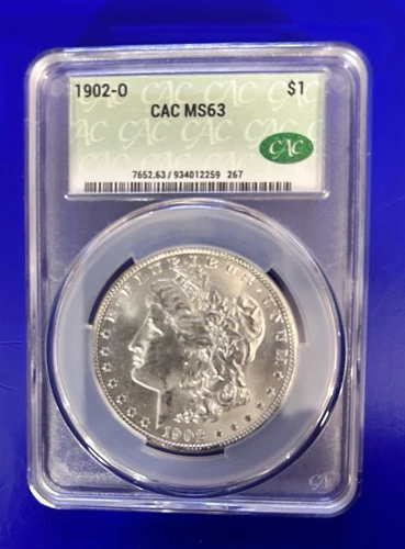 1903 Morgan Silver Dollar CAC UNC, (Details) great strike. Starting bid is melt