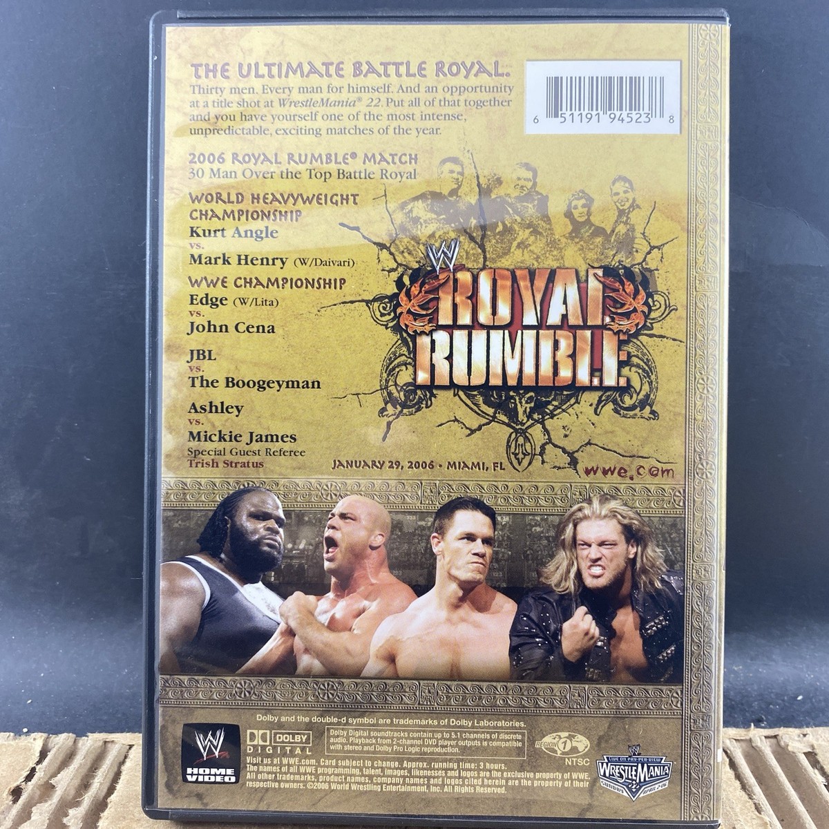 WWE Royal Rumble 2006 DVD, MULTIPLE DVD'S SHIP FREE! | eBay