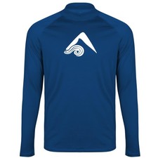 Kanu Surf Boy's Platinum Long-Sleeve Rashguard, Navy, Large 12 